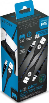 Cable Stealth Twin Magnetic Play & Charge 2 Cables (3 M) Playstation 5 PS5